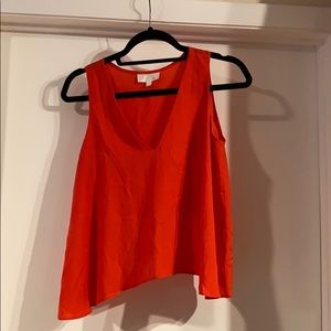 Red flowy Alexis top